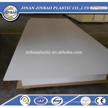 chine usine top qualité blanc rigide dur en plastique pvc feuille